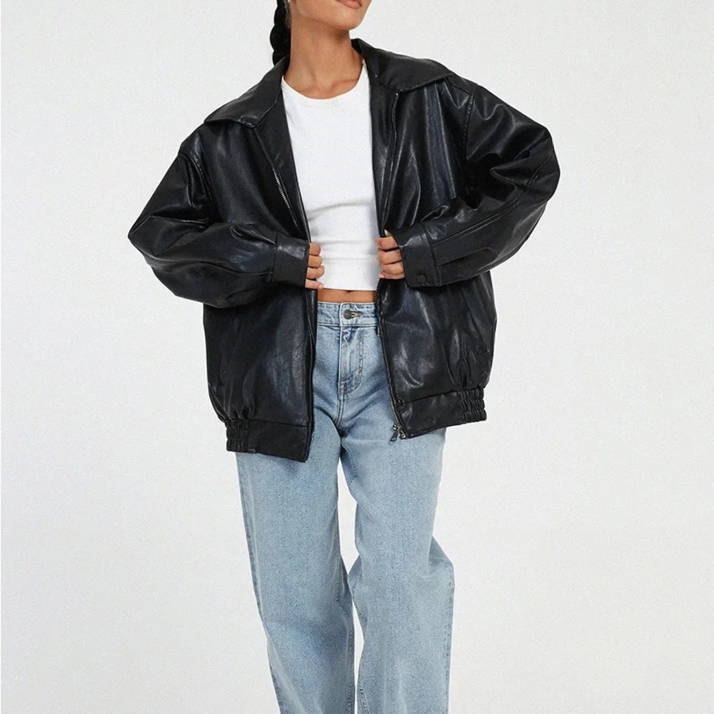 NWT Rumored Vegan Leather Jacket